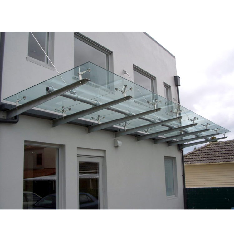 tempered glass canopy