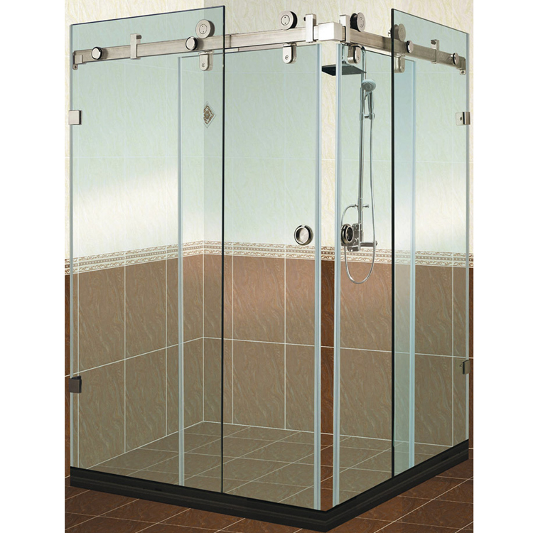 tempered glass shower panel