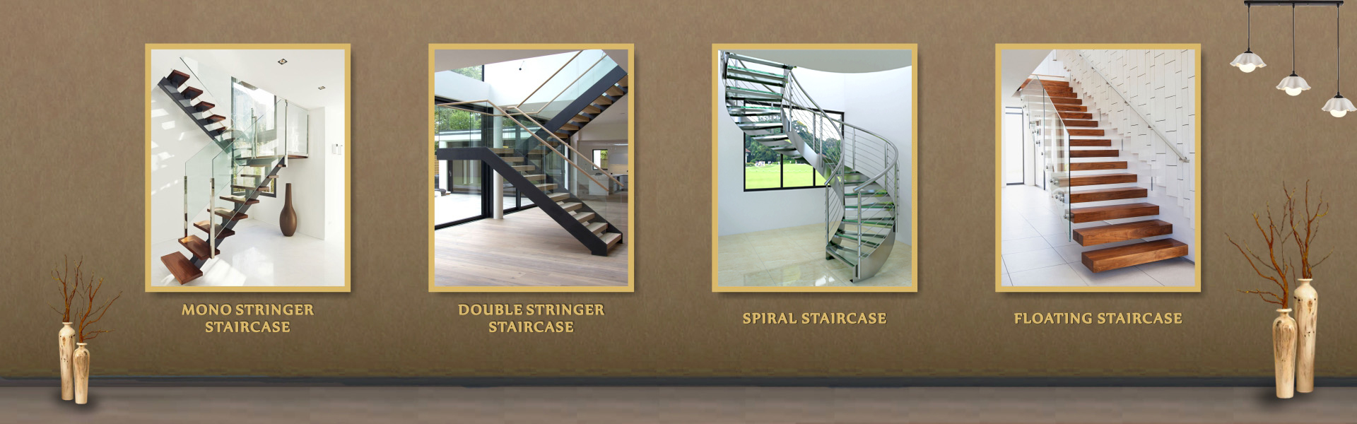 Different style staircase